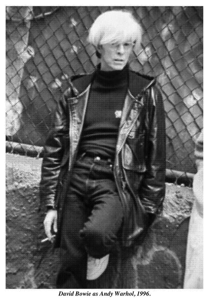 Bowie as Warhol Tee (Black)